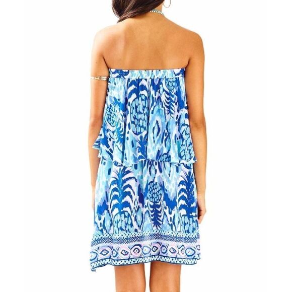 NWT LILLY PULITZER WOMEN'S QUINCY SWING DRESS - size XXS - Picture 3 of 4